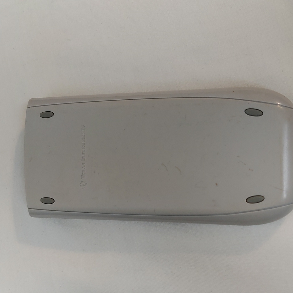TI-84 Plus Silver Edition graphing calculator gray color